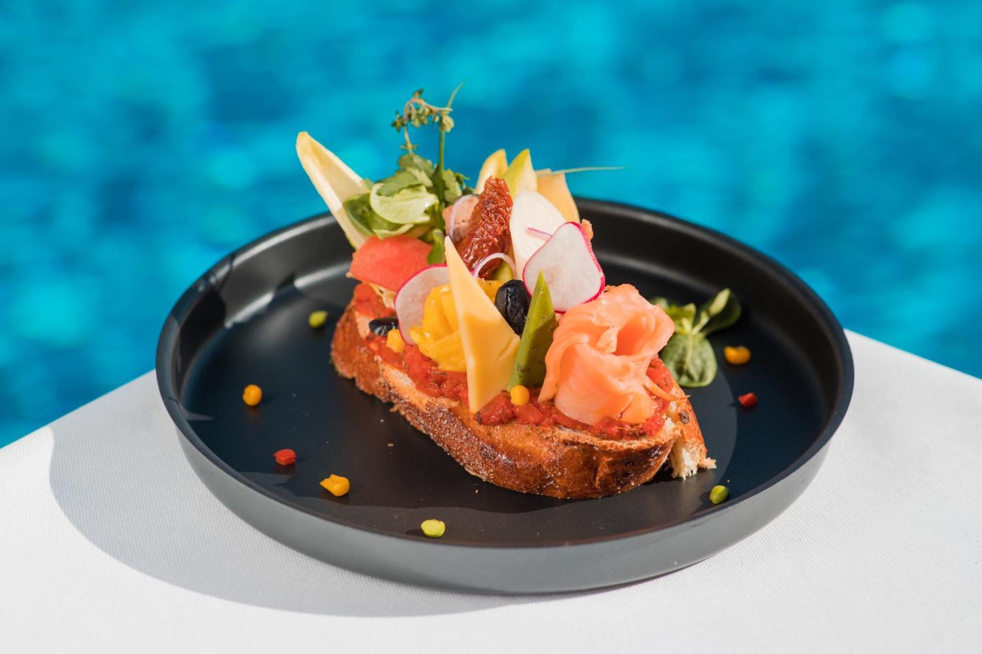 Grand Mogador Agdal & Spa Μαρακές Εξωτερικό φωτογραφία Salmon toast